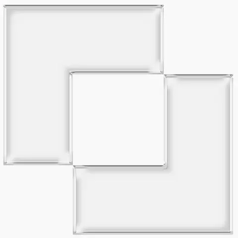 Two intersecting squares